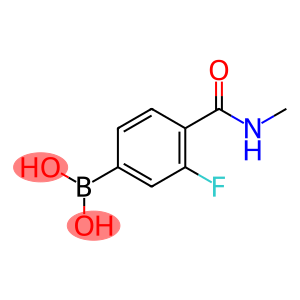 Boronic acid, B-[3-fluoro-4-[(methylamino)carbonyl]phenyl]-