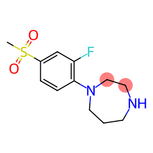 1-[2-FLUORO-4-(METHYLSULFONYL)PHENYL]-1,4-DIAZEPANE