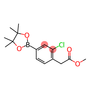 (3-CHLORO-4-(2-METHOXY-2-OXOETHYL)PHENYL)BORONIC ACID PINACOL ESTER