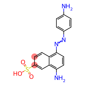 2-Naphthalenesulfonic acid, 8-amino-5-[2-(4-aminophenyl)diazenyl]-