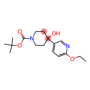 1-BOC-4-HYDROXY-4-(6-ETHOXY-3-PYRIDINYL)-PIPERIDINE