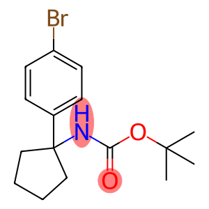 TERT-BUTYL (1-(4-BROMOPHENYL)CYCLOPENTYL)CARBAMATE