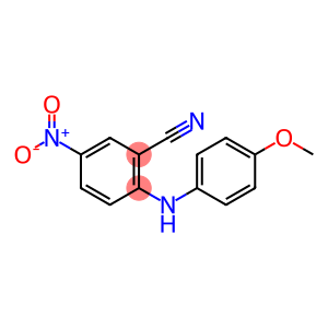 2-[(4-methoxyphenyl)amino]-5-nitrobenzonitrile