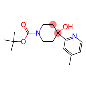 1-BOC-4-HYDROXY-4-(4-METHYL-2-PYRIDINYL)-PIPERIDINE