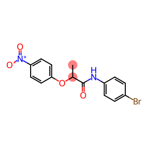 Propanamide, N-(4-bromophenyl)-2-(4-nitrophenoxy)-
