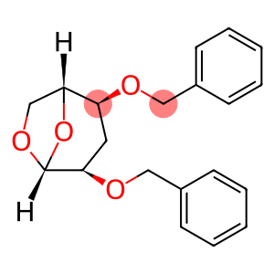 .beta.-D-ribo-Hexopyranose, 1,6-anhydro-3-deoxy-2,4-bis-O-(phenylmethyl)-