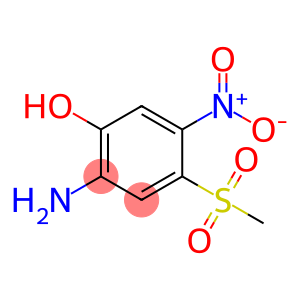 2-Amino-4-(methylsulfonyl)-5-nitrophenol