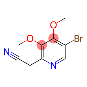 (5-BROMO-3,4-DIMETHOXY-PYRIDIN-2-YL)-ACETONITRILE