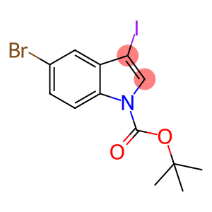 1-boc-5-溴-3-碘吲哚