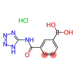 [3-(1H-TETRAZOL-5-YL-CARBAMOYL)PHENYL]BORONIC ACID HYDROCHLORIDE