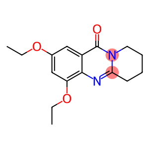 11H-Pyrido[2,1-b]quinazolin-11-one,  2,4-diethoxy-6,7,8,9-tetrahydro-