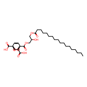 1-[2-hydroxy-3-[(1-oxooctadecyl)oxy]propyl] dihydrogen benzene-1,2,4-tricarboxylate