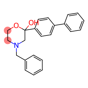 2-[1,1'-BIPHENYL]-4-YL-4-(PHENYLMETHYL)-2-MORPHOLINOL