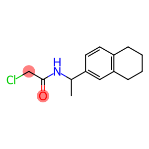 2-CHLORO-N-[1-(5,6,7,8-TETRAHYDRONAPHTHALEN-2-YL)ETHYL]ACETAMIDE