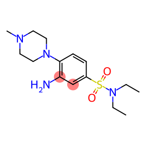 3-AMINO-N,N-DIETHYL-4-(4-METHYLPIPERAZIN-1-YL)BENZENESULFONAMIDE