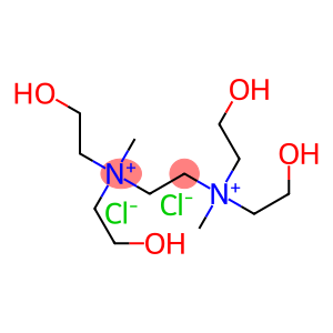 ethylenebis[bis(2-hydroxyethyl)methylammonium] dichloride