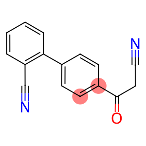 [1,1'-BIPHENYL]-2-CARBONITRILE, 4'-(2-CYANOACETYL)-
