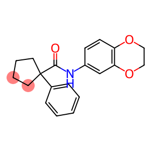 N-(4-OXACHROMAN-6-YL)(PHENYLCYCLOPENTYL)FORMAMIDE