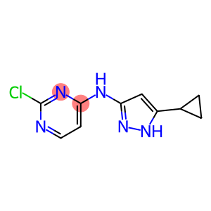 4-Pyrimidinamine, 2-chloro-N-(5-cyclopropyl-1H-pyrazol-3-yl)-