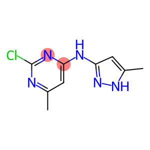 2-Chloro-6-methyl-N-(5-methyl-1H-pyrazol-3-yl)pyrimidin-4-amine