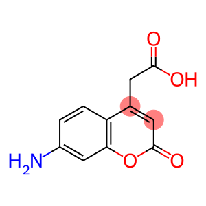 2-(7-amino-2-oxo-chromen-4-yl)acetic acid