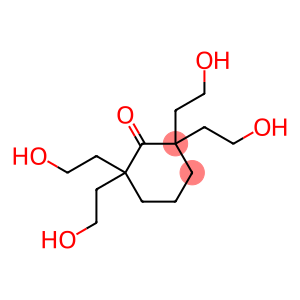 Cyclohexanone, 2,2,6,6-tetrakis(2-hydroxyethyl)-