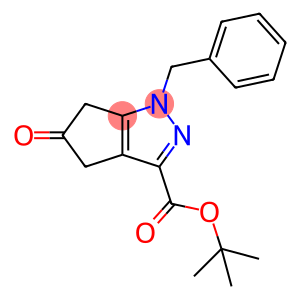 3-CYCLOPENTAPYRAZOLECARBOXYLIC ACID, 1,4,5,6-TETRAHYDRO-5-OXO-1-(PHENYLMETHYL)-, 1,1-DIMETHYLETHYL