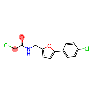 2-CHLORO-N-[[5-(4-CHLOROPHENYL)-2-FURYL]METHYL]ACETAMIDE