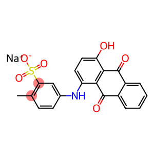 sodium [(9,10-dihydro-4-hydroxy-9,10-dioxo-1-anthryl)amino]toluenesulphonate