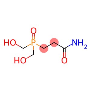 Propanamide, 3-[bis(hydroxymethyl)phosphinyl]-