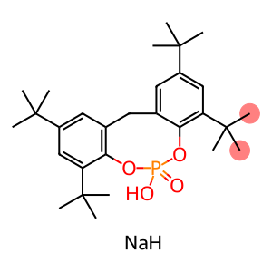 12H-Dibenzo[d,g][1,3,2]dioxaphosphocin,2,4,8,10-tetrakis(1,1-dimethylethyl)-6-hydroxy-,6-oxide,sodiumsalt