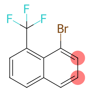 Naphthalene, 1-bromo-8-(trifluoromethyl)-