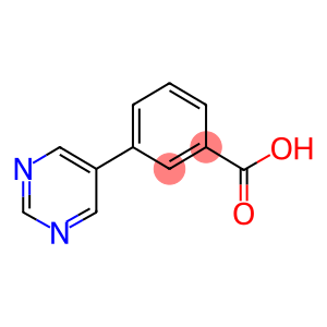 3-PYRIMIDIN-5-YL-BENZOIC ACID