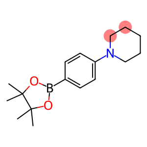 1-[4-(4,4,5,5-四甲基-1,3,2-二氧硼基-2-YL)苯基]哌啶