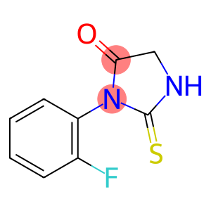 1-(2-氟苯基)-2-硫烷基-4,5-二氢-1H-咪唑-5-酮