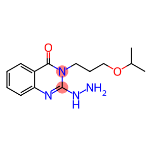 2-肼基-3-[3-(丙-2-基氧基)丙基]-3,4-二氢喹唑啉-4-酮