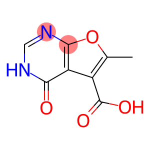 6-methyl-4-oxo-3H-furo[2,3-d]pyrimidine-5-carboxylic acid