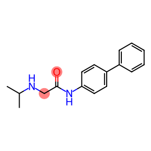 N-Biphenyl-4-yl-2-isopropylamino-acetamide