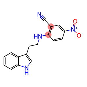 2-{[2-(1H-indol-3-yl)ethyl]amino}-5-nitrobenzonitrile