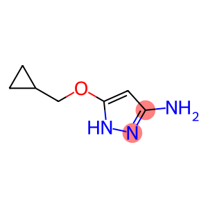 5-(环丙基甲氧基)-1H-吡唑-3-胺