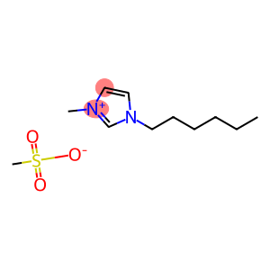 1H-Imidazolium, 1-hexyl-3-methyl-, methanesulfonate