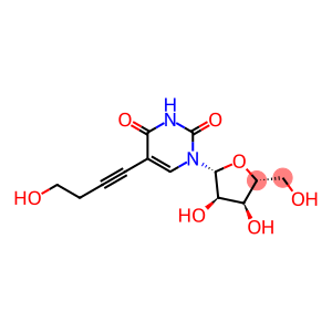 Uridine, 5-(4-hydroxy-1-butynyl)- (9CI)