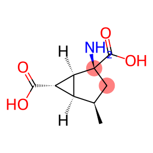 Bicyclo[3.1.0]hexane-2,6-dicarboxylic acid, 2-amino-4-methyl-, (1S,2S,4R,5R,6S)-