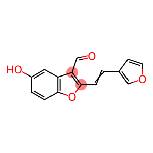 2-[2-(3-FURYL)VINYL]-5-HYDROXY-1-BENZOFURAN-3-CARBALDEHYDE