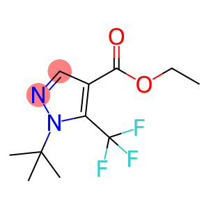 ETHYL 1-(TERT-BUTYL)-5-(TRIFLUOROMETHYL)-1H-PYRAZOLE-4-CARBOXYLATE