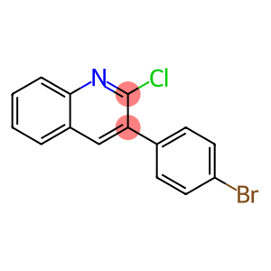 3-(4-BROMOPHENYL)-2-CHLOROQUINOLINE