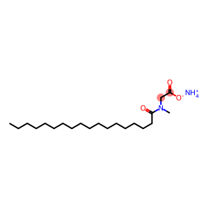 ammonium N-methyl-N-(1-oxooctadecyl)aminoacetate