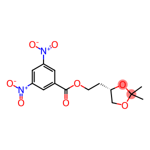 1,3-Dioxolane-4-ethanol, 2,2-dimethyl-, 3,5-dinitrobenzoate, (S)- (9CI)