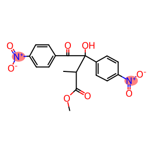 methyl 3-hydroxy-3,4-bis{4-nitrophenyl}-2-methyl-4-oxobutanoate