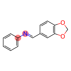 (1E)-1-(2H-1,3-benzodioxol-5-yl)-N-phenylmethanimine